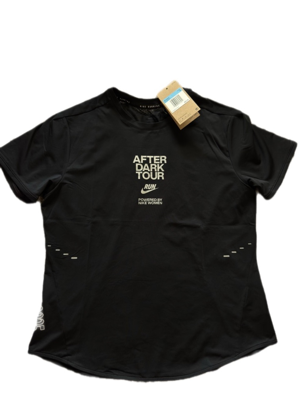 Nike Black Women's Running Tee After dark  tour Los Angeles Medium